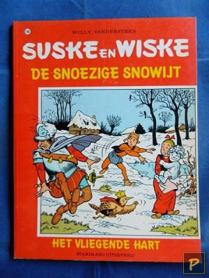 Suske en Wiske 188 - De snoezige Snowijt + Het vliegende hart (1e druk)