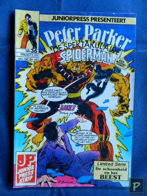 Peter Parker, De Spektakulaire Spiderman (Nr. 036) - De dag dat de goden huilden