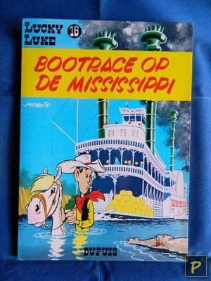 Lucky Luke 16 - Bootrace op de Mississippi