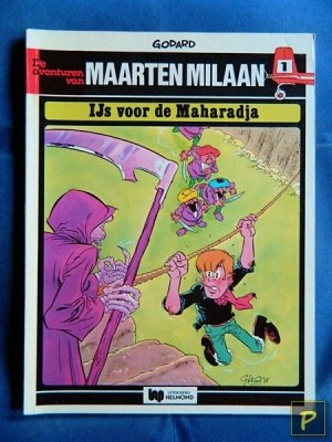 Maarten Milaanr 01 - IJs voor de Maharadja (1e druk, Helmomd)