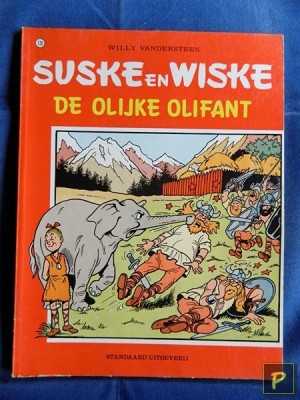 Suske en Wiske 170 - De olijke olifant (1e druk)