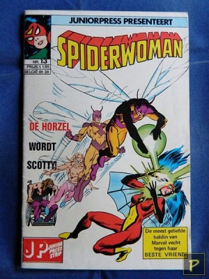 Spiderwoman 13 - De Horzel wordt Scotty!