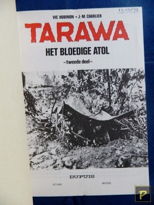 Tarawa - Het bloedige atol: Tweede deel (titelblad)